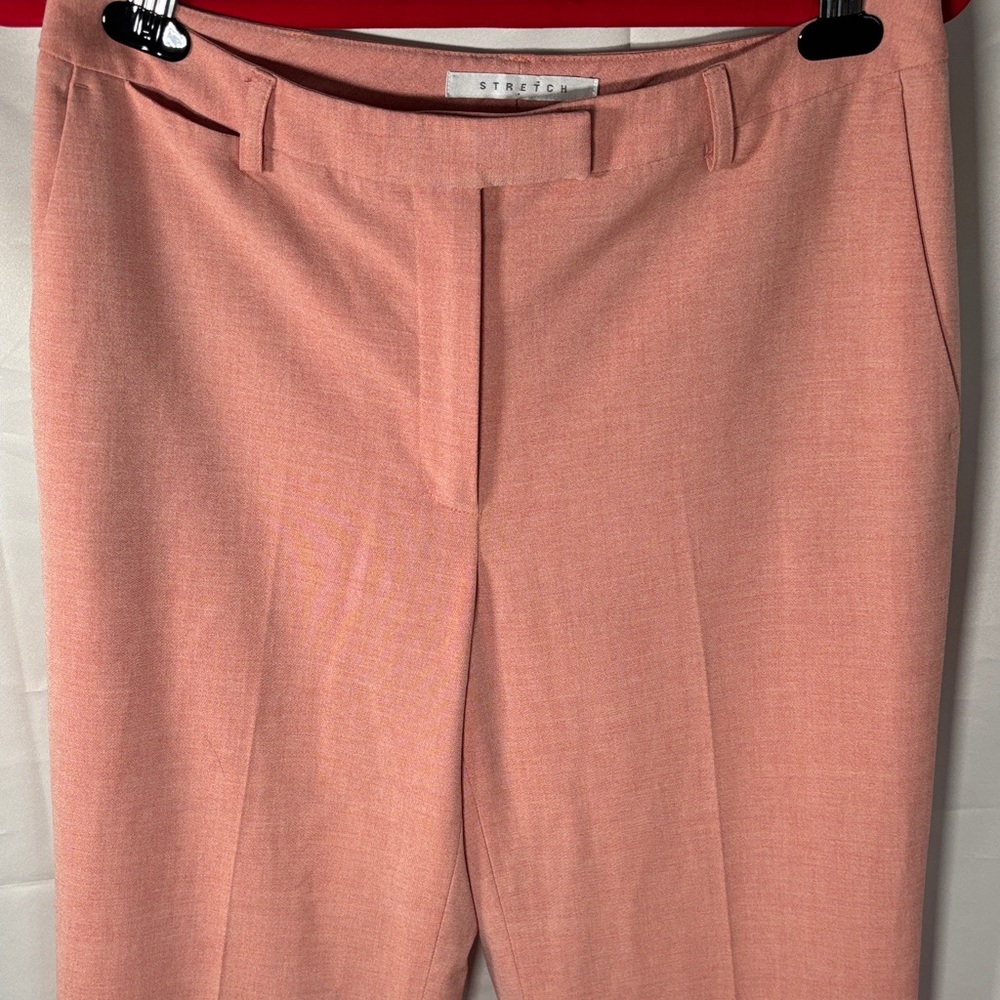 Jones Wear Salmon Pink Tailored Pants SZ 10 Spring - Picture 2 of 8